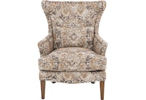 sili brown accent chair z  