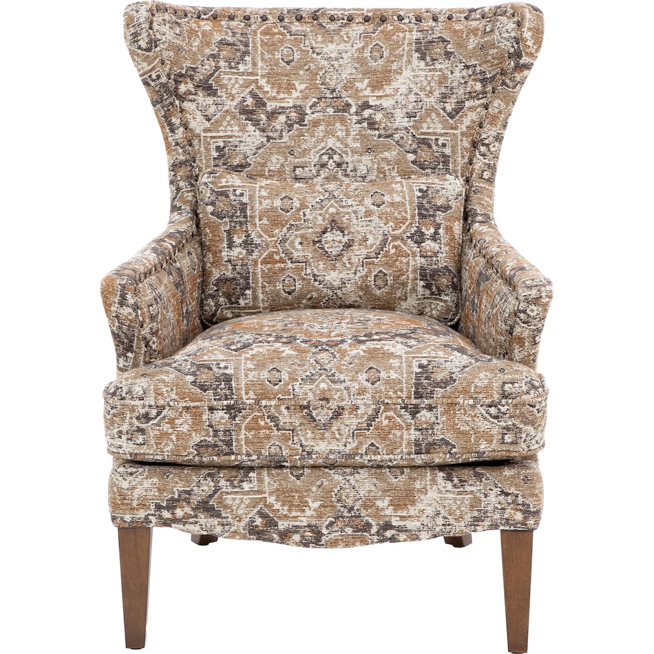 sili brown accent chair z  