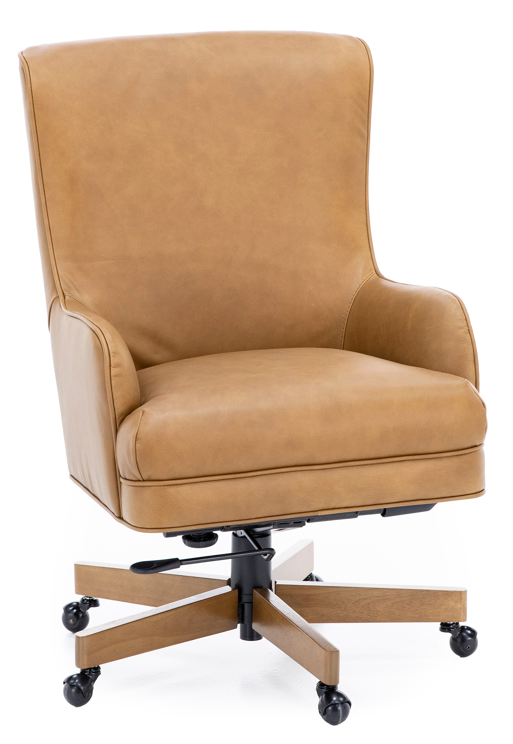 Volcano Saddle Leather Office Chair