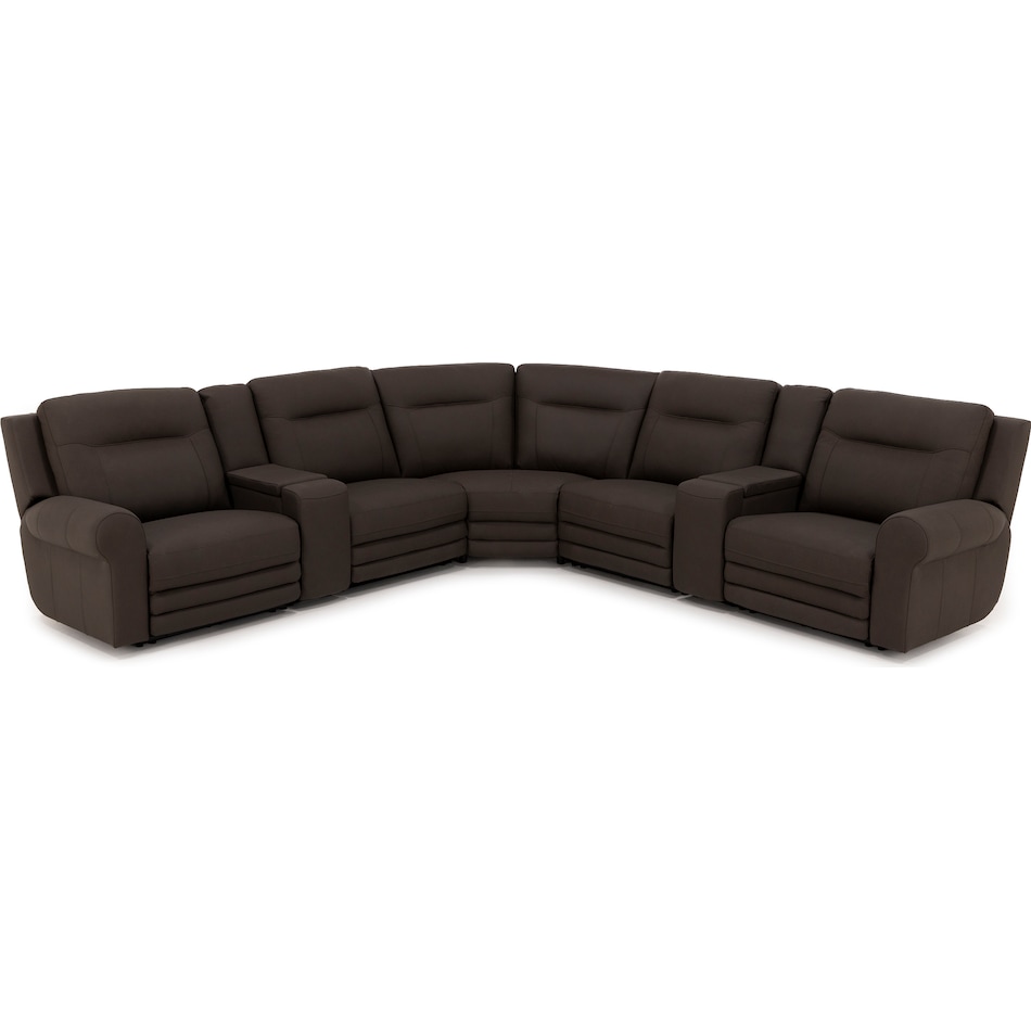 sili brown mtn lth sectional piece pkg  