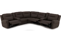 sili brown mtn lth sectional piece pkg  