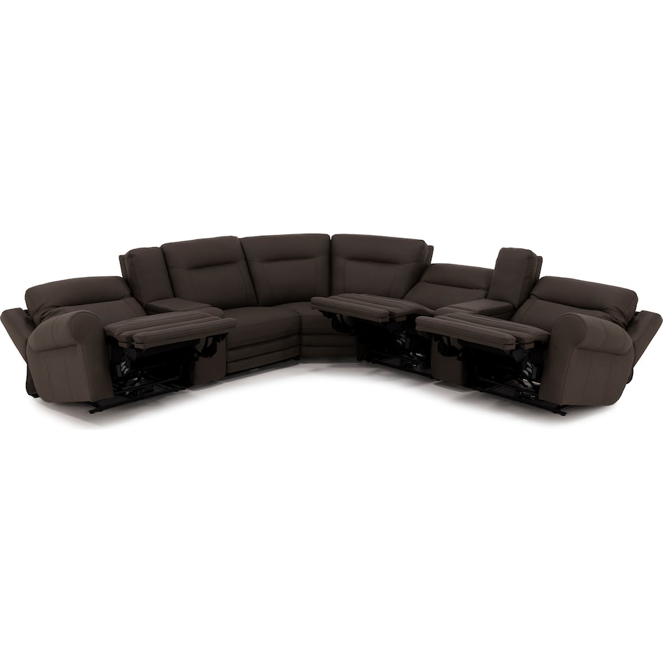 sili brown mtn lth sectional piece pkg  
