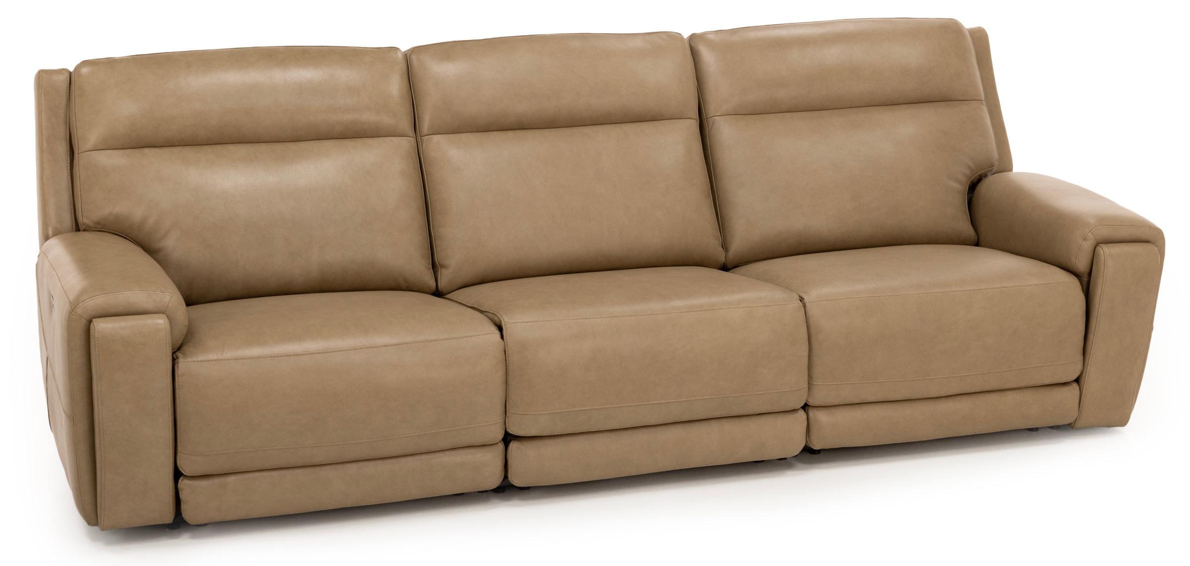 Monroe 3-Pc. Leather Power Headrest Zero Gravity Reclining Sofa