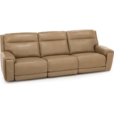 Monroe 3-Pc. Leather Power Headrest Zero Gravity Reclining Sofa