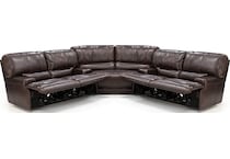 sili brown mtn lth sectional piece pkg  