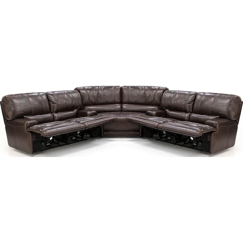 sili brown mtn lth sectional piece pkg  