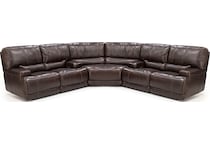 sili brown mtn lth sectional piece pkg  