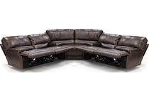 sili brown mtn lth sectional piece pkg  