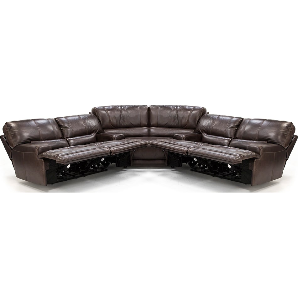 sili brown mtn lth sectional piece pkg  