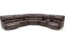 sili brown mtn lth sectional piece pkg  