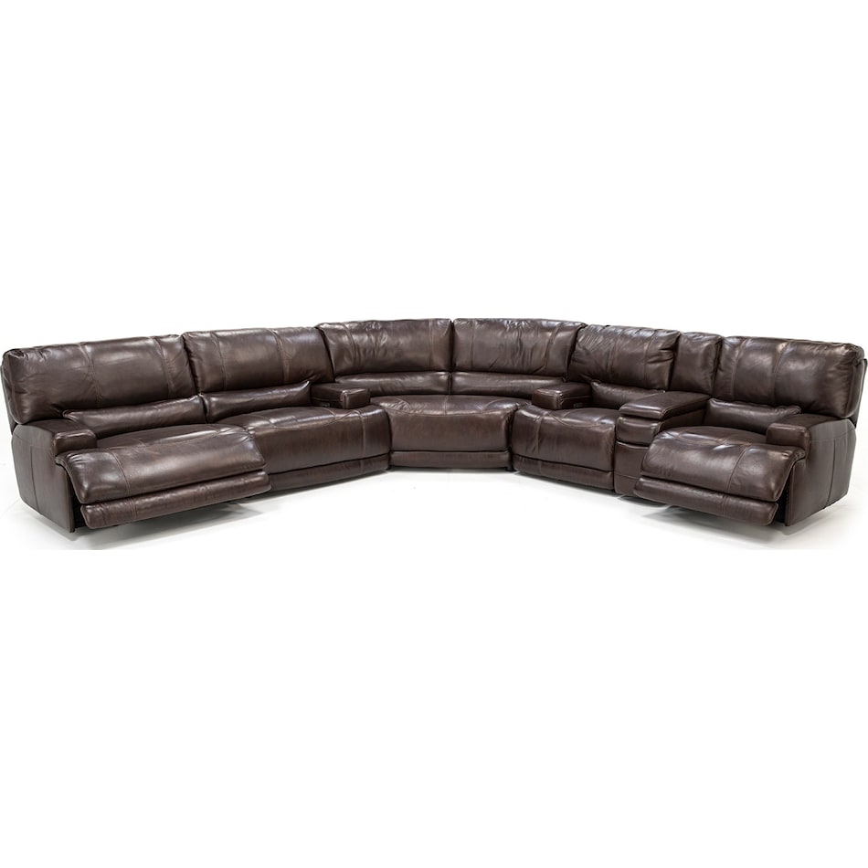 sili brown mtn lth sectional piece pkg  