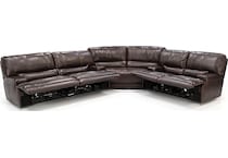 sili brown mtn lth sectional piece pkg  