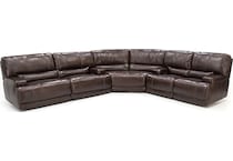 sili brown mtn lth sectional piece pkg  
