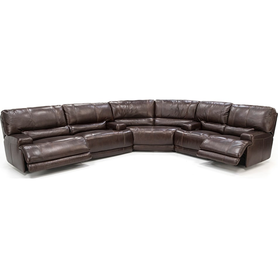 sili brown mtn lth sectional piece pkg  