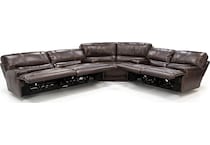 sili brown mtn lth sectional piece pkg  