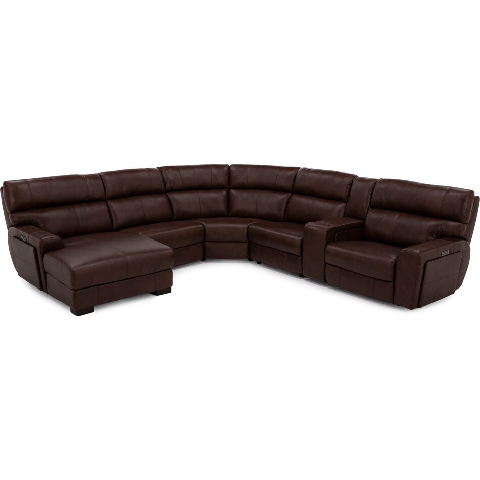 sili brown mtn lth sectional piece pkg  