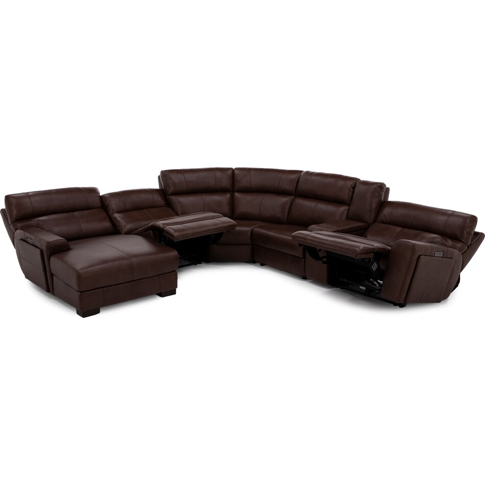 sili brown mtn lth sectional piece pkg  
