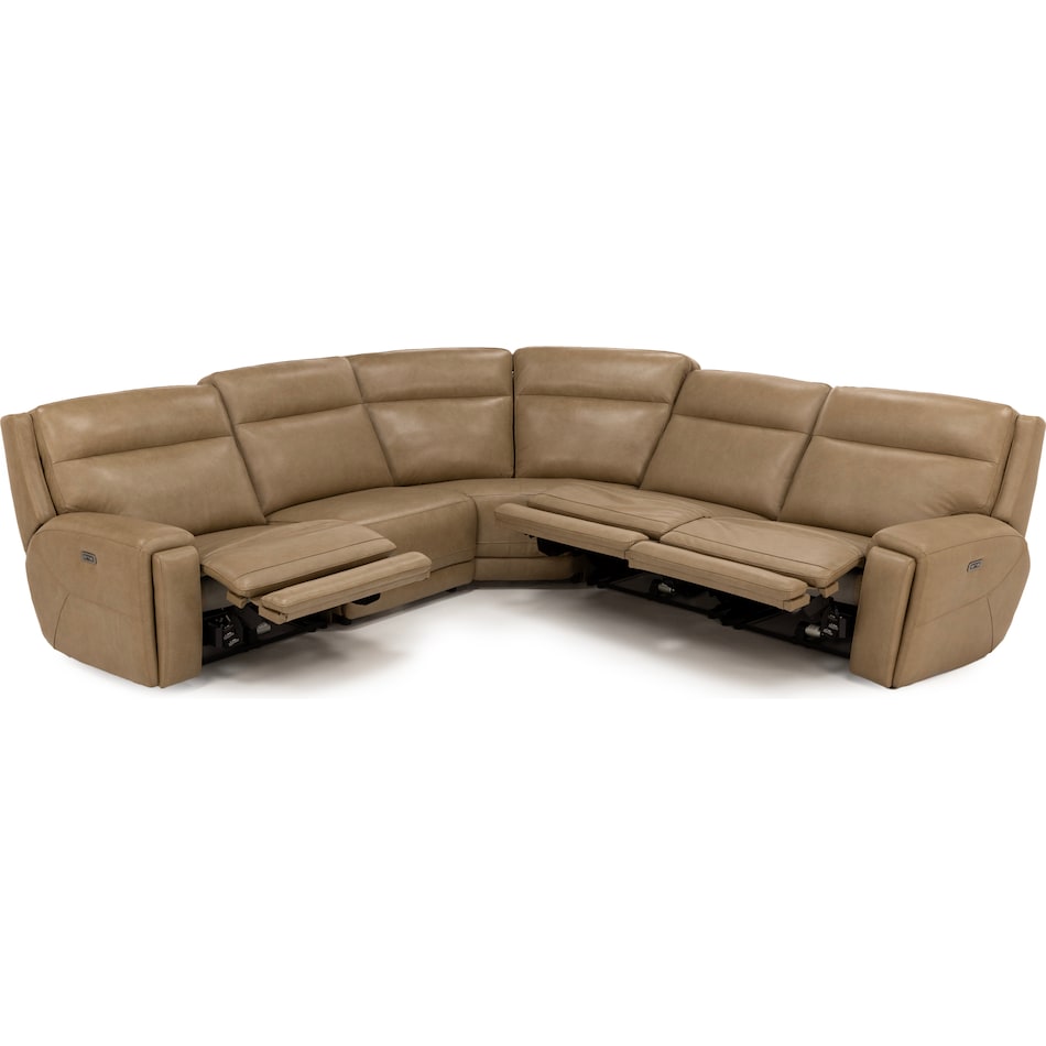 sili brown mtn lth sectional piece pkg  