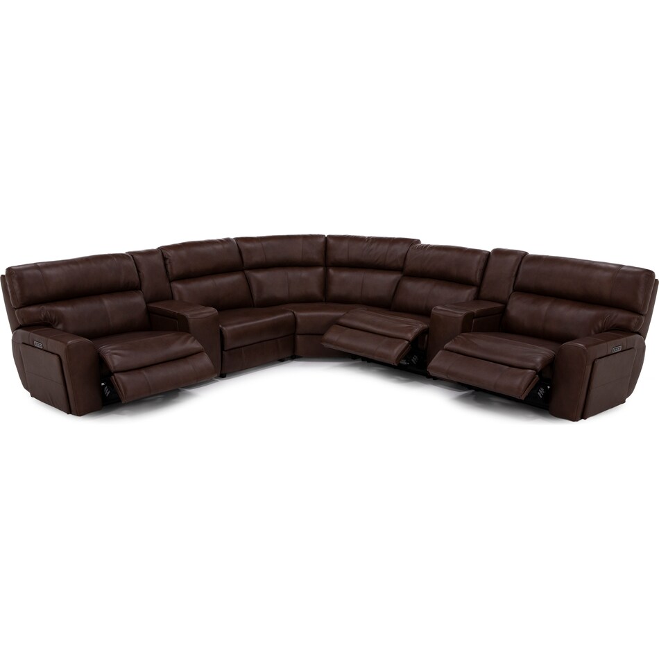 sili brown mtn lth sectional piece pkg  