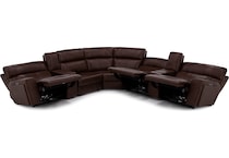 sili brown mtn lth sectional piece pkg  