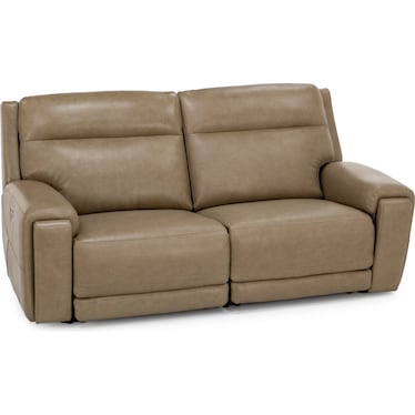 Monroe 2-Pc. Leather Power Headrest Zero Gravity Reclining Loveseat