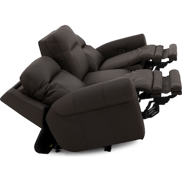 Candice 3-Pc. Leather Power Headrest Zero Gravity Reclining Sofa