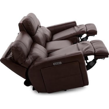Teller 3-Pc. Leather Fully Loaded Zero Gravity Reclining Sofa