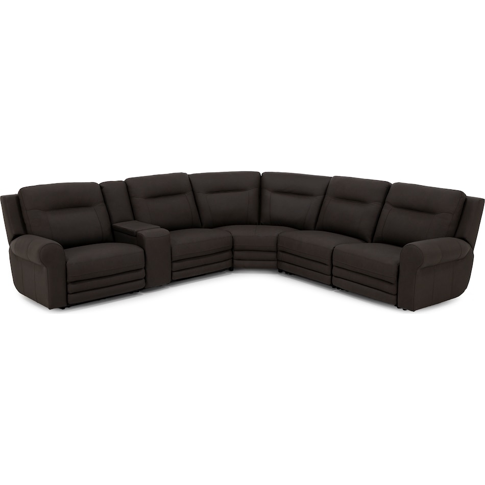 sili brown mtn lth sectional piece pkg  