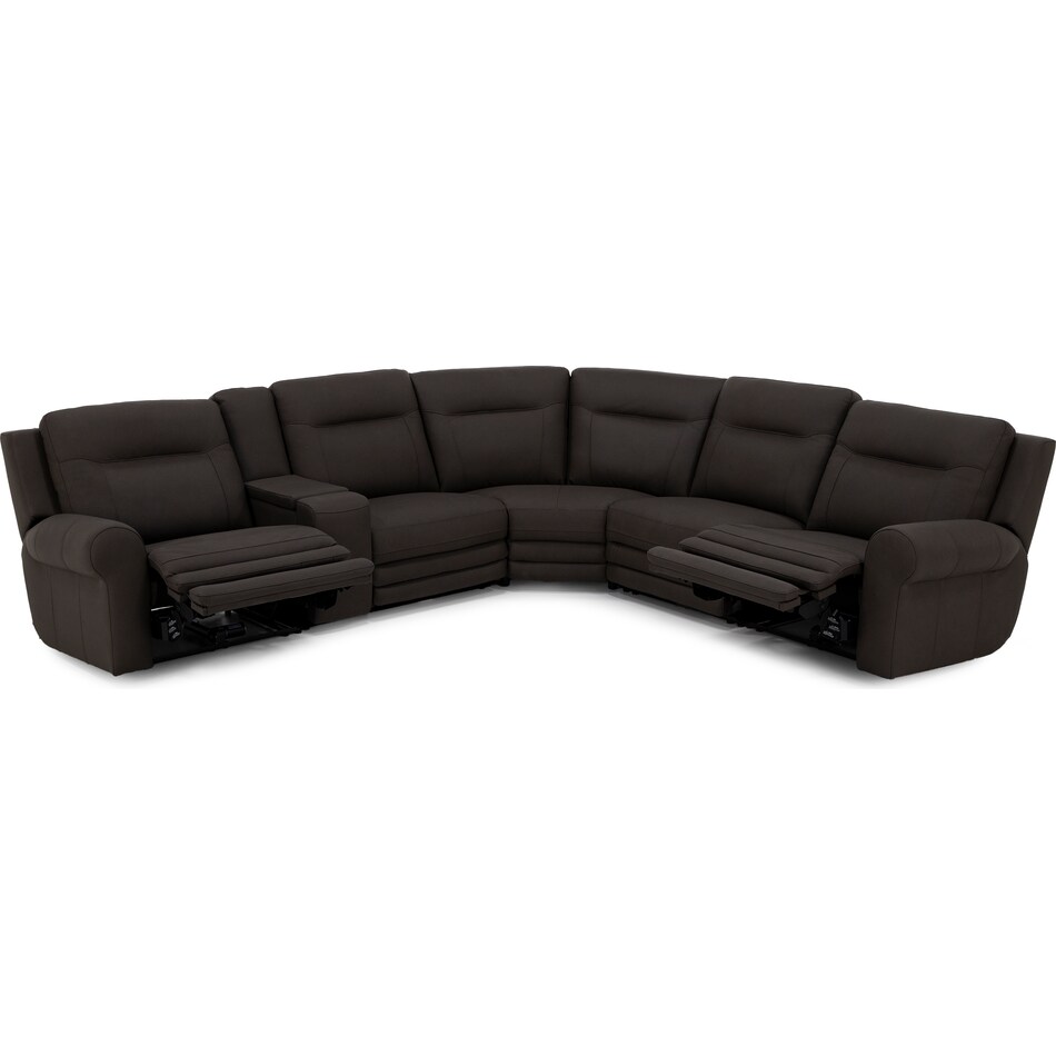 sili brown mtn lth sectional piece pkg  