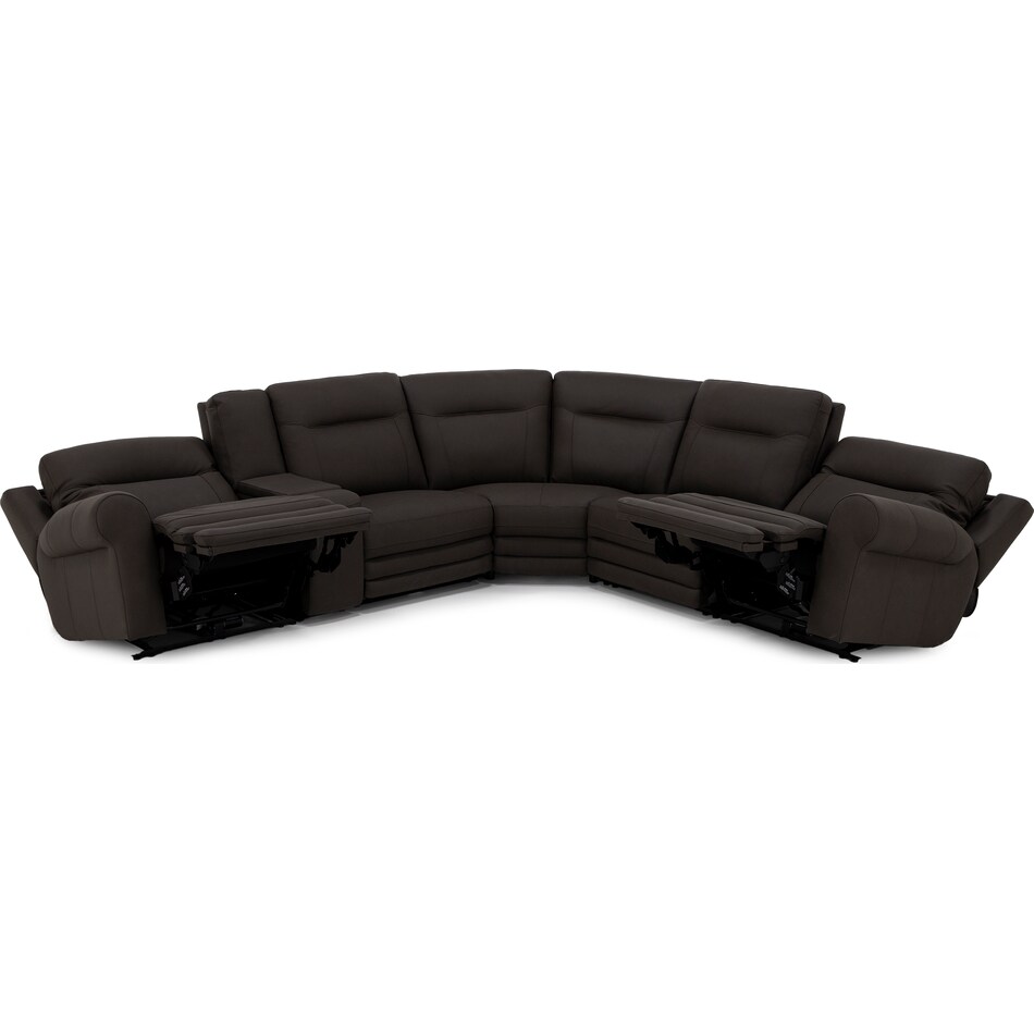 sili brown mtn lth sectional piece pkg  