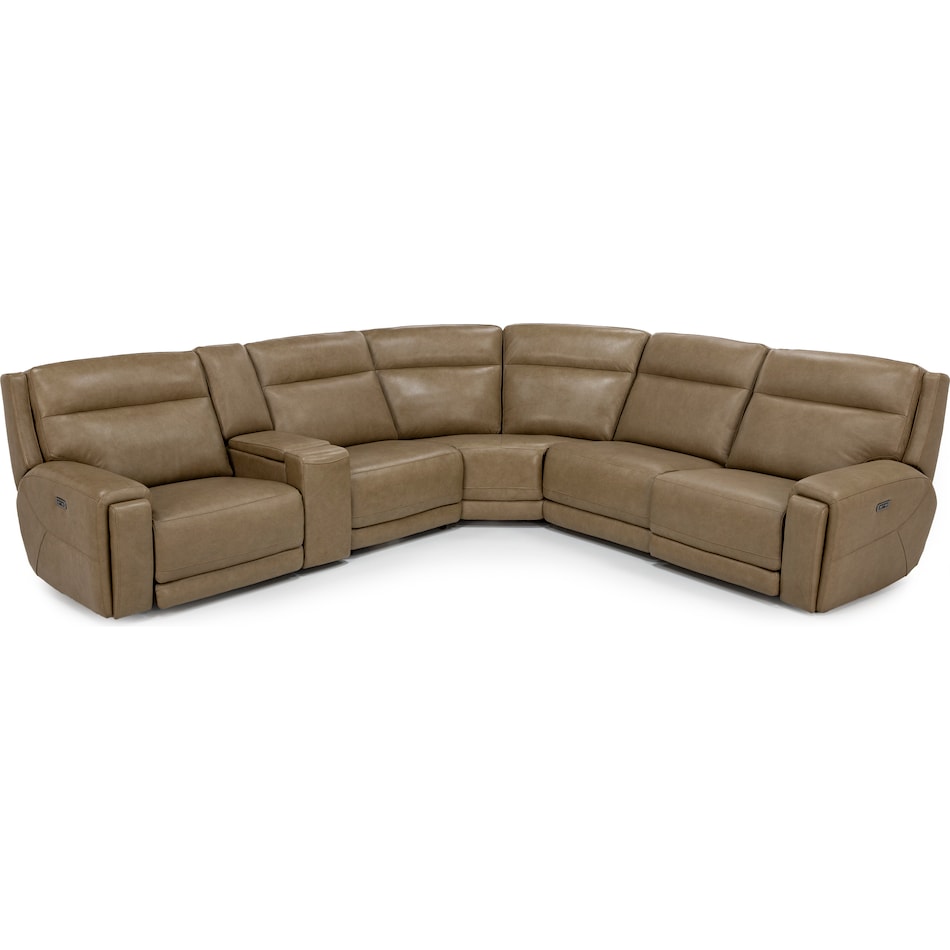 sili brown mtn lth sectional piece pkg  