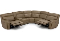 sili brown mtn lth sectional piece pkg  