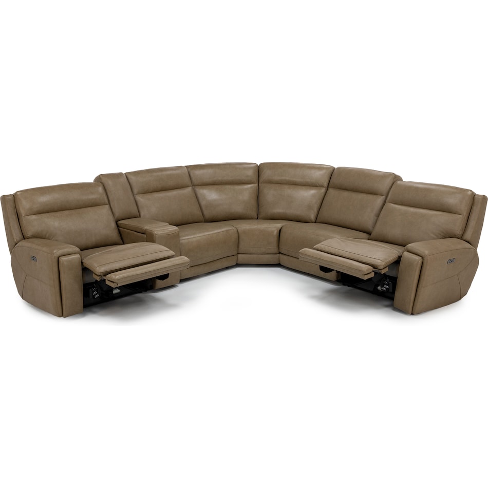 sili brown mtn lth sectional piece pkg  