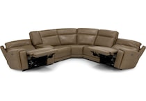 sili brown mtn lth sectional piece pkg  