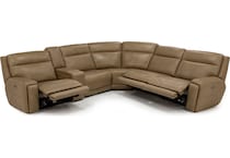 sili brown mtn lth sectional piece zpkg  