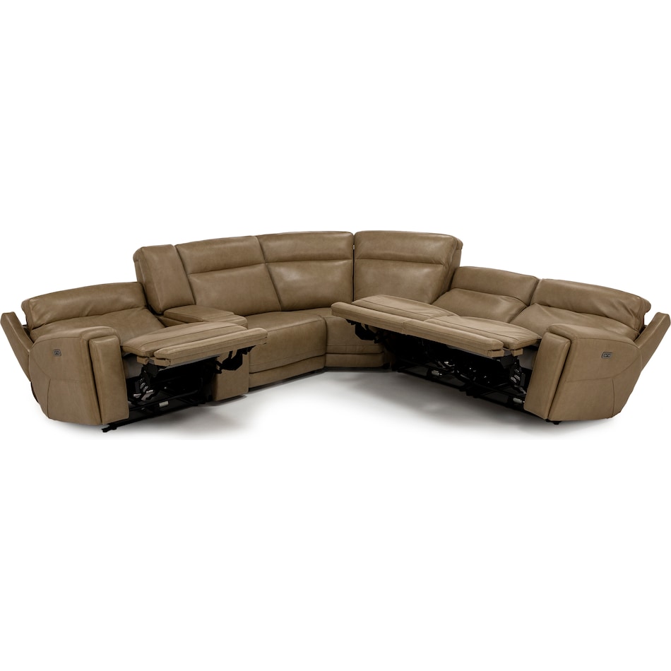 sili brown mtn lth sectional piece zpkg  