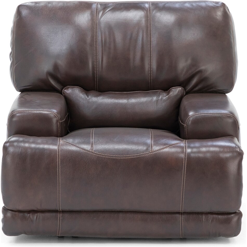sili brown recliner   