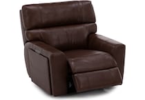 sili brown recliner   
