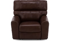 sili brown recliner   