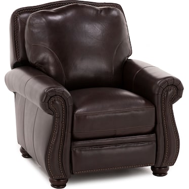 Clarence Leather Manual Recliner