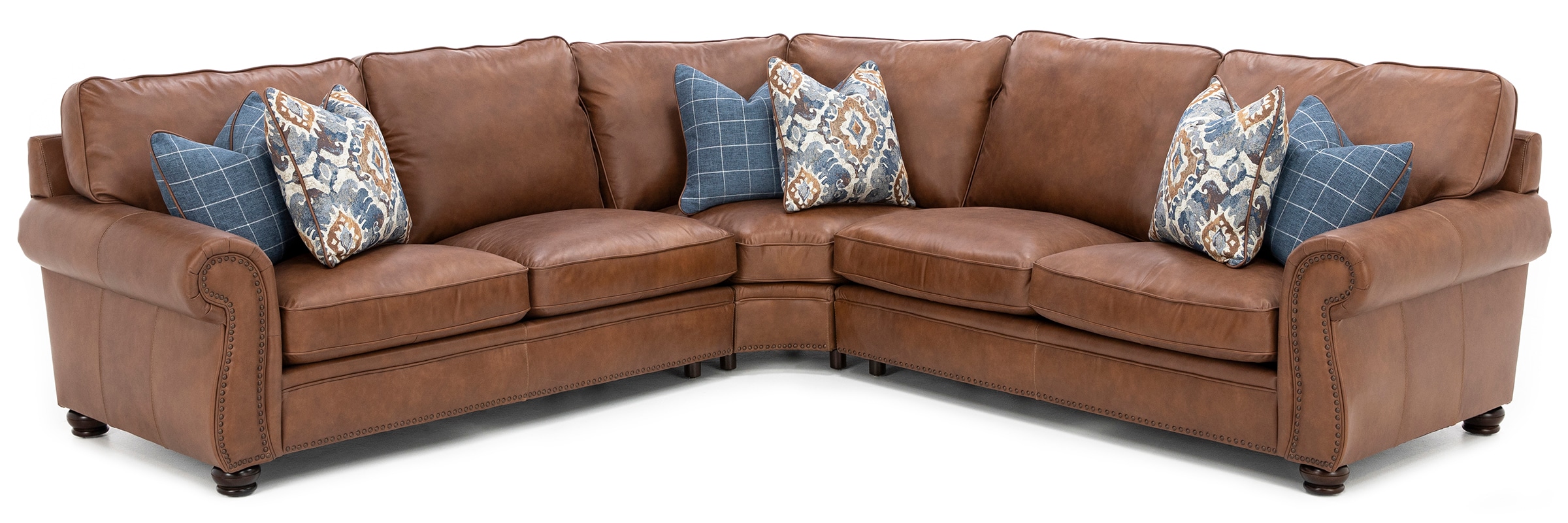 Broyhill deals leather sectional