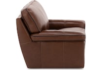 sili brown swivel chair z  