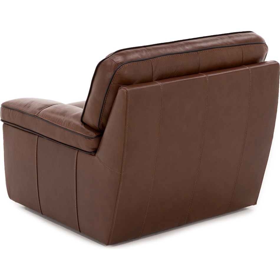 sili brown swivel chair z  