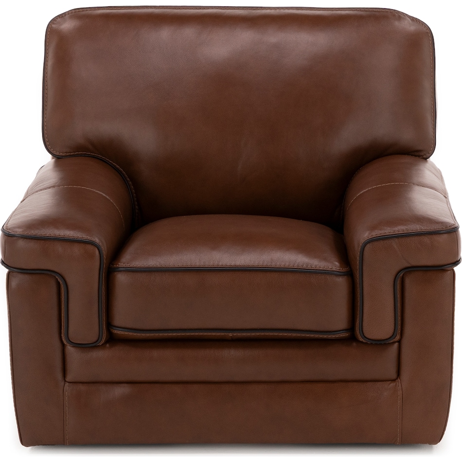 sili brown swivel chair z  