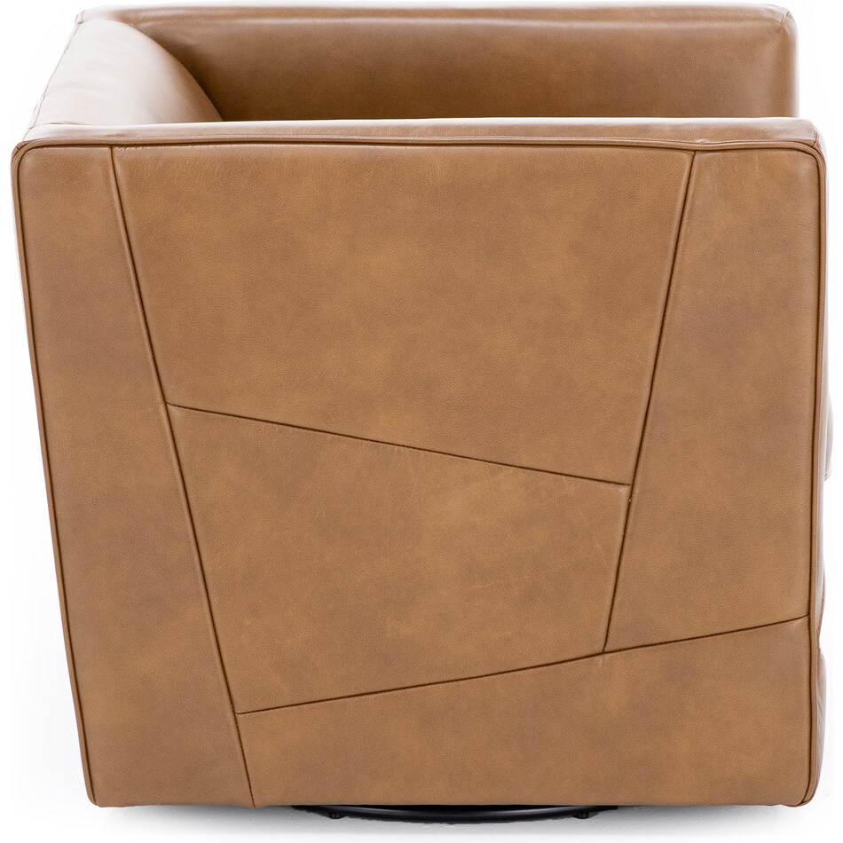 sili brown swivel chair z  