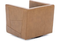 sili brown swivel chair z  
