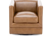 sili brown swivel chair z  