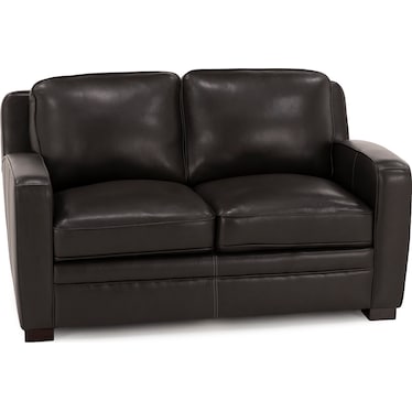 Oliver Leather Loveseat