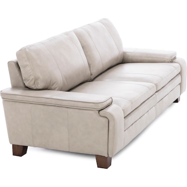 Stallion Leather Sofa With Hidden Cupholders