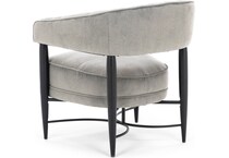 sili grey accent chair   